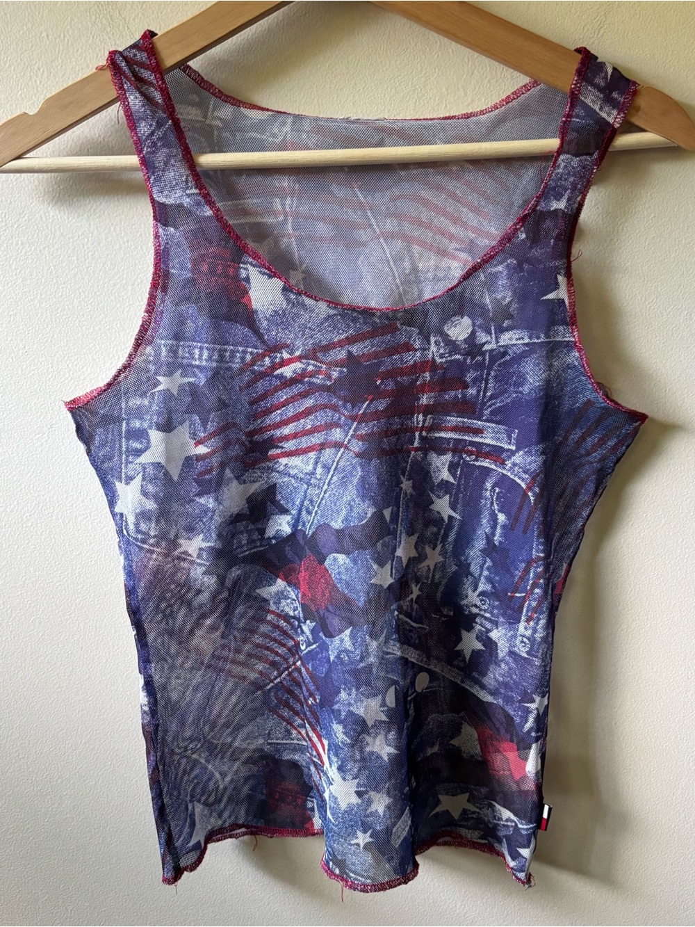 Tommy Hilfiger 2001 Sheer Mesh Tank Top